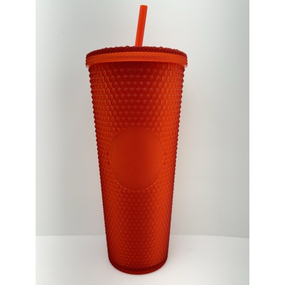 2020 Starbucks Matte Red Studded Holiday Tumbler 24 oz • Brand‎ New